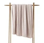 Sunday Citizen Braided Pom Throw 52" X 75" Boulder Color. Fixed Price $75.99.