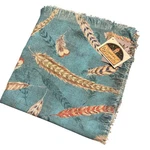 Manual Susan Winget Pheasant Feathers Throw Blanket 50X60 Tapestry Woven New. Fixed Price $39.00.