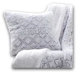 Dada Bedding Luxury Soft Dreamy Cloud White Sherpa Back Faux Fur Throw Blanket. Fixed Price $15.63.