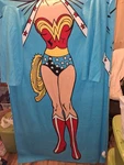 Northwest Company Wonder Woman Classic Costume Dc Comics Wearable Blanket. Fixed Price $22.00.