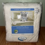 Martex Heated Blanket Electric Queen Size 84"X90" Dual Control Nos. Fixed Price $89.90.
