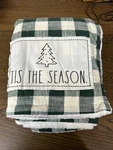 Rae Dunn Christmas Tis The Season Buffalo Check Sherpa Throw Blanket 50 X60. Fixed Price $25.00.
