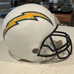 Los Angeles Chargers Full Size Riddell Replica Helmet Nfl Diego Excellent. Fixed Price $68.00.