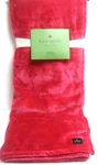 Kate Spader 70" X 60" Hot Pink Plush Soft Throw Blanket. Fixed Price $45.89.