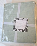 Magnolia Home Joanna Gaines Throw Blanket Reed Collection 50"X60" Aqua/blue New!. Fixed Price $24.99.