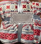 Motif Velvet Berber Throw, 50" X 60", Nordic Theme, New!. Fixed Price $16.99.