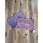 Thro Home Velvet Lumbar Pillow Covers Set 12X20 Purple Rose Pom Trim New. Fixed Price $21.14.