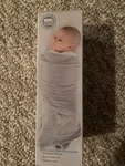 Miracle Blanket Swaddle Wrap For Newborn Infant Baby, Solid Grey. Fixed Price $12.00.