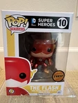 Funko Pop Dc Comics Flash Metallic Chase Figure Heroes #10 With Soft Protector. Fixed Price $79.99.