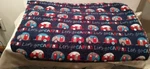 Fleece Throw Blanket Polyester Let's Go Camping 50 X 60" For Trailer Rv Soft. Fixed Price $7.00.