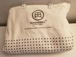 Threadmill Home Linen 100% Cotton Herribgbone Blanket Natural Twin 68" 92". Fixed Price $39.99.
