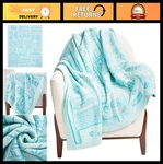 Jay Franco Gilmore Girls Feather Knit Fluffy Throw Blanket - Stars Hallow Fuzzy. Fixed Price $62.99.