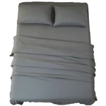 Sonoro Kate Bed Sheet Set Super Soft Microfiber 1800 QUEEN-4 Piece, Dark Grey. Fixed Price $38.44.