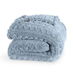 Bare Home Cable Knit Sherpa Blanket. Fixed Price $23.99.