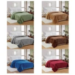 Soft Bed Blanket Popcormicroplush Fleece Warm Throw Solid Color Queen Size. Fixed Price $29.99.