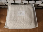 Matouk Chatham Ivory Queen Cotton Blanket. Fixed Price $119.00.