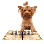 Kess Inhouse Pet Feeding Mat Dog Cat Nina May Naranda For Bowl 24X15 Inch. Fixed Price $20.66.