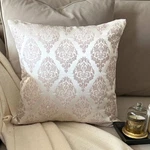 Pink Decorative Throw Pillow Cover Jacquard Damask - Blush Baroque. Fixed Price $37.92.