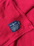 Rare *ralph Lauren *twin Red Cotton Bed Blanket Gorgeous! Blue Pony Tag Original. Fixed Price $69.95.