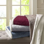 Madison Park Elma Oversized Textured Plush Throw 60X70. Fixed Price $70.49.