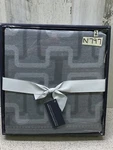 Hudson Park Lambswool/cashmere Interlocking Patterned Throw, Gray $430 New. Fixed Price $79.99.