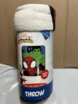 Marvel Spidey Throw Blanket 46" X 60" Spider Man Fleece. Fixed Price $18.95.