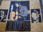 Elvis Presley Throw Blanket Plush Soft Fleece 46X59" King. Fixed Price $22.00.