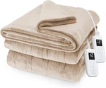 Sunbeam Royal Posh Velvet Heated Electric Blanket Queen Size, 90" X 84", 12. Fixed Price $118.62.