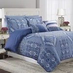 Tribeca Living Paisley Printed King Cotton Sateen Duvet Cover Set 300 Thread. Fixed Price $119.86.