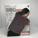 Calming Comfort CWT04106 Heating Pad With Massage Vibrations - Gray New Open Box. Fixed Price $19.99.