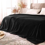 Bedelite Size Blanket For Bed, Luxury Plush Cozy KING(108"X90"), Black. Fixed Price $38.12.