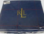 New Ralph Lauren Bedford Hunt Blue Burgundy Checked Blanket - Full/queen. Fixed Price $399.99.