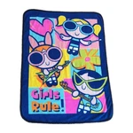 Vintage Powerpuff Girls Cartoon Network Throw Blanket Rule! 42 X 57 Y2K. Fixed Price $44.99.
