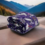 Vera Bradley Cozy Life Throw Blanket Harry Potter Forbidden Forest Ditsy V141. Fixed Price $85.00.