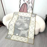 Hermes Baby Blanket Avalon Animaux Matte. Fixed Price $620.00.