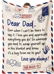 Craftique Gifts For Dad From Daughter Son- Soft Letter Blanket- Dear Christm. Fixed Price $33.24.