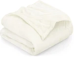 Utopia Bedding Fleece Blanket King Size Ivory 300GSM Luxury Fuzzy Soft Anti-s.... Fixed Price $29.20.