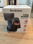 New Box Brookstone Heated Cozy Blanket 50X60 Inches. Fixed Price $50.00.