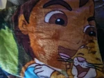 Northwest Nickelodeon Diego Silk Touch Throw Blanket 50 X 80 152 203CM. Fixed Price $34.99.