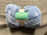 Pillowfort Blue Wave Kids' Plush Throw Blanket - 58IN X 48IN. Fixed Price $12.00.