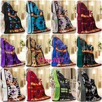 Southwest Native American Indian Navajo Print Throw Blanket Sherpa. Fixed Price $29.99.