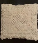 Ralph Lauren Cream Crochet Knit Linen/cotton Toss Throw Pillow Bedroom 12 X. Fixed Price $45.00.