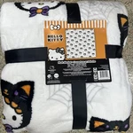 Hello Kitty Halloween Plush Throw Blanket Cat Costume Full/queen 90IN X. Fixed Price $59.99.