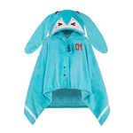 160X100CM Kawaii Anime Hooded Blanket Soft Warm Flannel Cloak Shawl Gift. Fixed Price $29.49.