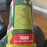 Grinch Dr Seuss Throw Blanket Christmas 46" X 60" - New. Fixed Price $15.00.