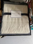Cashmere Throw By Luvttex 55 70. Fixed Price $275.00.