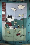 Peanuts Collection Snoopy Joe Cool Woven Tapestry Throw Blanket Large 55X71 Nwt. Fixed Price $79.99.