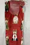 Envogue Holiday Blanket Throw 60X70 - Christmas Dogs In Gear Red New. Fixed Price $39.99.