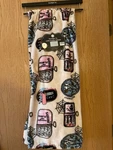 Moonlight Sky Sardine Fish Bone Appetit Halloween Luxe Throw Blanket 50X70. Fixed Price $24.00.