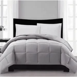London Fog Supreme Down Alternative Queen Size Comforter Grey 94" X 90". Fixed Price $42.50.